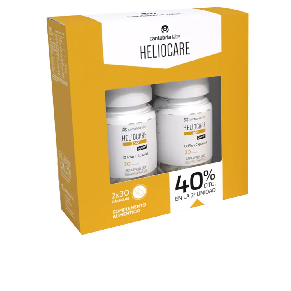 Heliocare 360 Opti D Plus Duplo 60 cápsulas